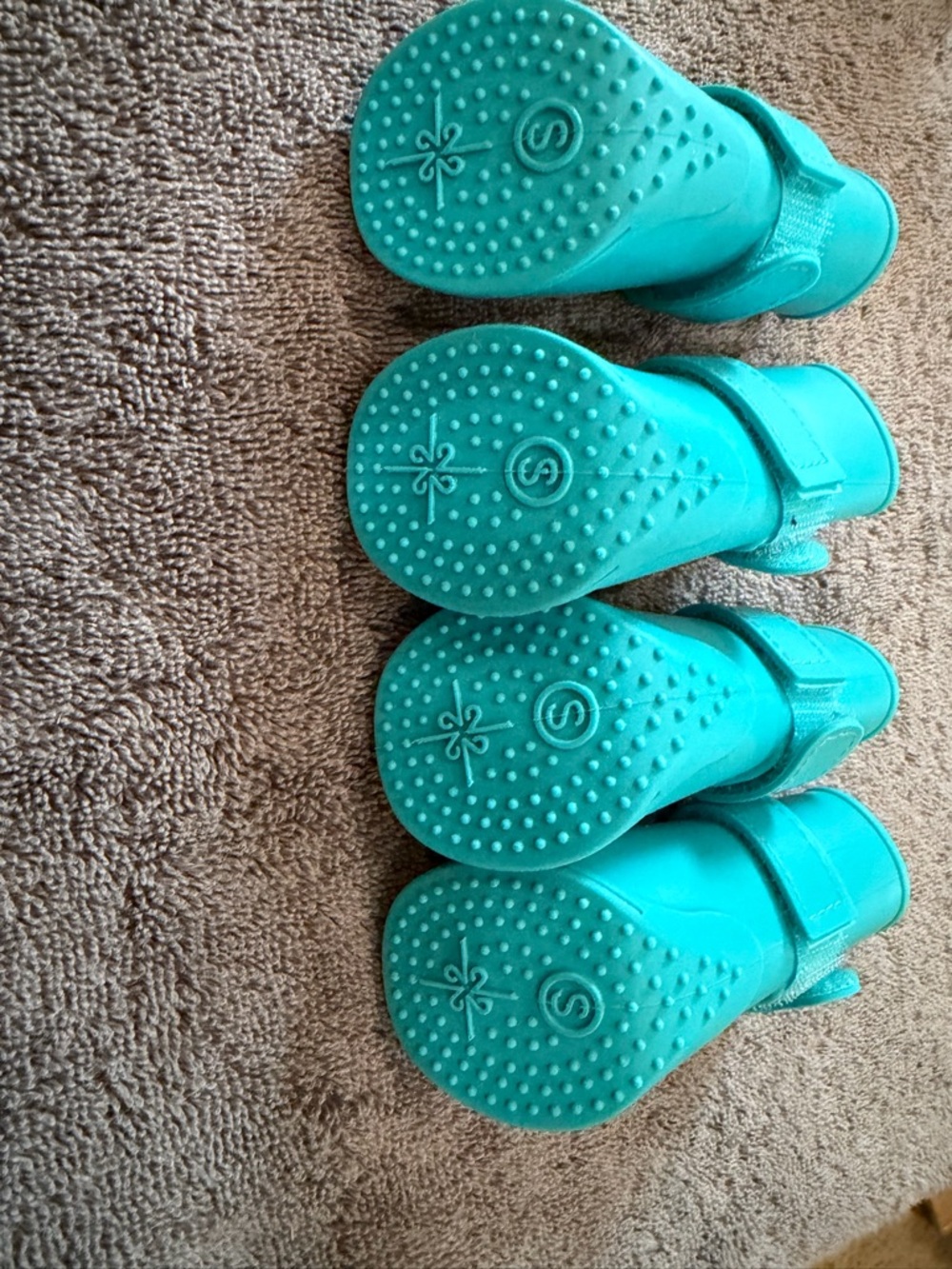 Good2Go Teal Waterproof Dog Boot Pair - Picture 3 of 5